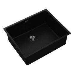 Teka TOPLINE RS15 50.40 FBK Fregadero encastrado bajo encimera Rectangular Acero inoxidable