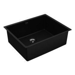 Teka TOPLINE RS15 50.40 FBK Fregadero encastrado bajo encimera Rectangular Acero inoxidable