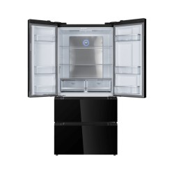Cecotec Bolero CoolMarket FD 510 Glass E nevera puerta lado a lado Independiente 510 L Negro