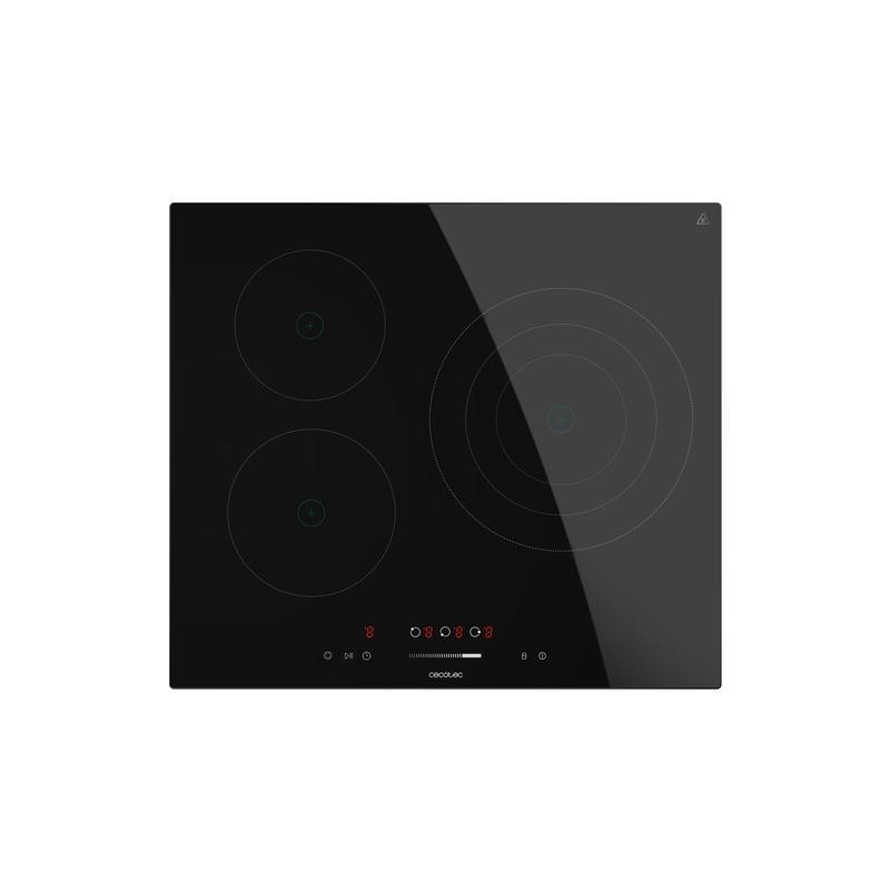 Cecotec Bolero Squad V 3100 Negro Integrado 59 cm Cerámico 3 zona(s)