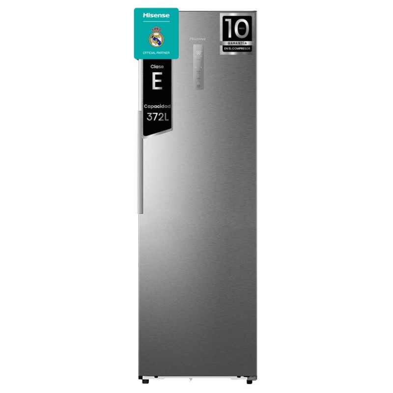 Hisense RL3K370SAIE frigorífico Independiente 372 L Acero inoxidable
