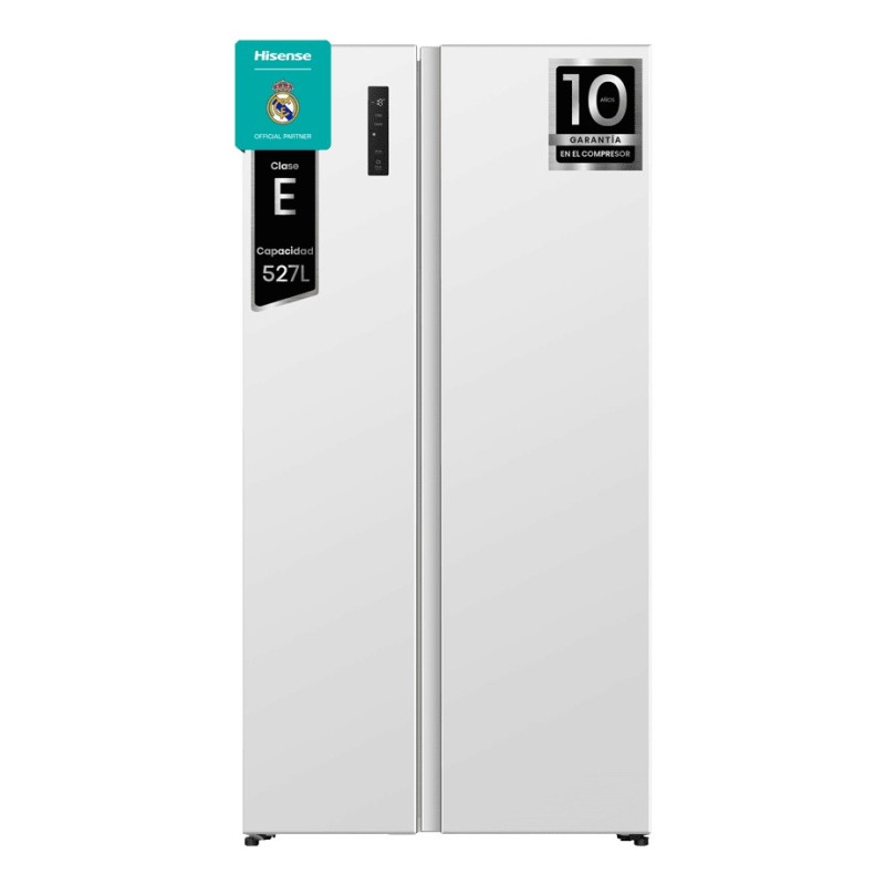 Hisense RS3P538NEWE nevera puerta lado a lado Integrado Independiente 534 L Blanco