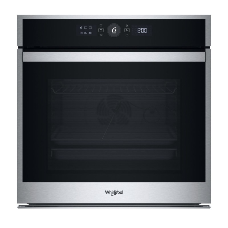 Whirlpool WOI4S8PPM1SX horno 73 L Negro, Plata