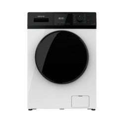 Cecotec Bolero Dresscode 7410 Inverter A lavadora Carga frontal 7 kg 1200 RPM Negro, Blanco