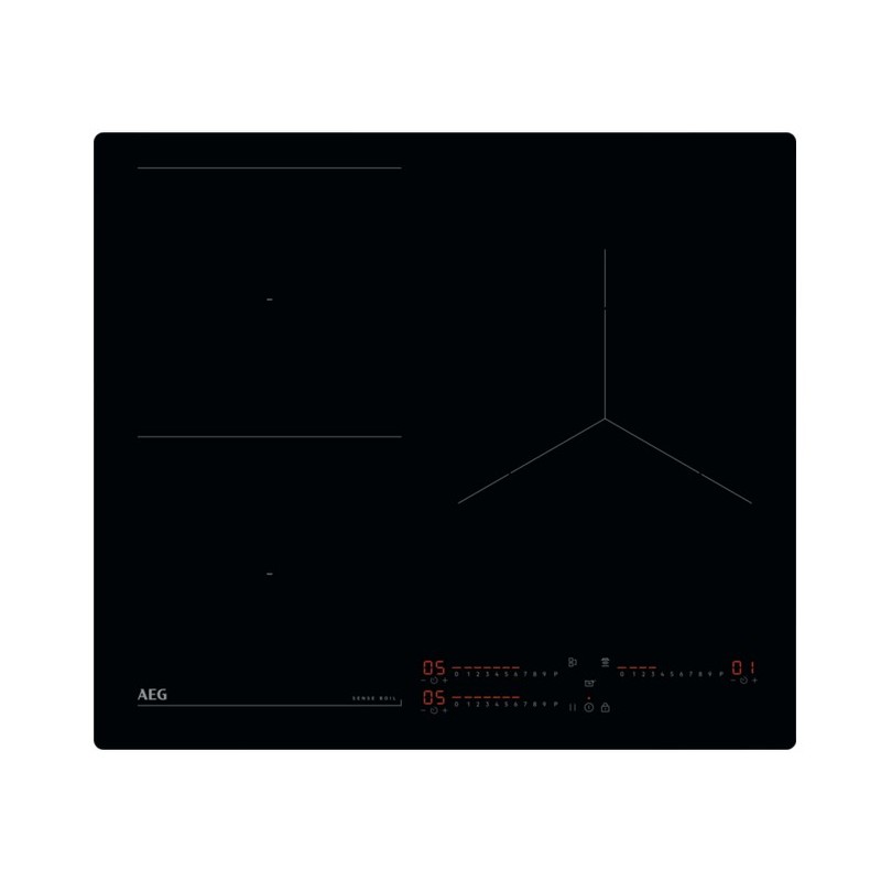 AEG TI63IQ10IB Negro Integrado 60 cm Con placa de inducción 3 zona(s)