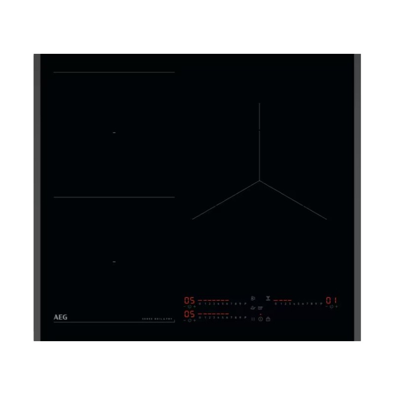 AEG TI63IQ3BFB Negro Integrado 60 cm Con placa de inducción 3 zona(s)