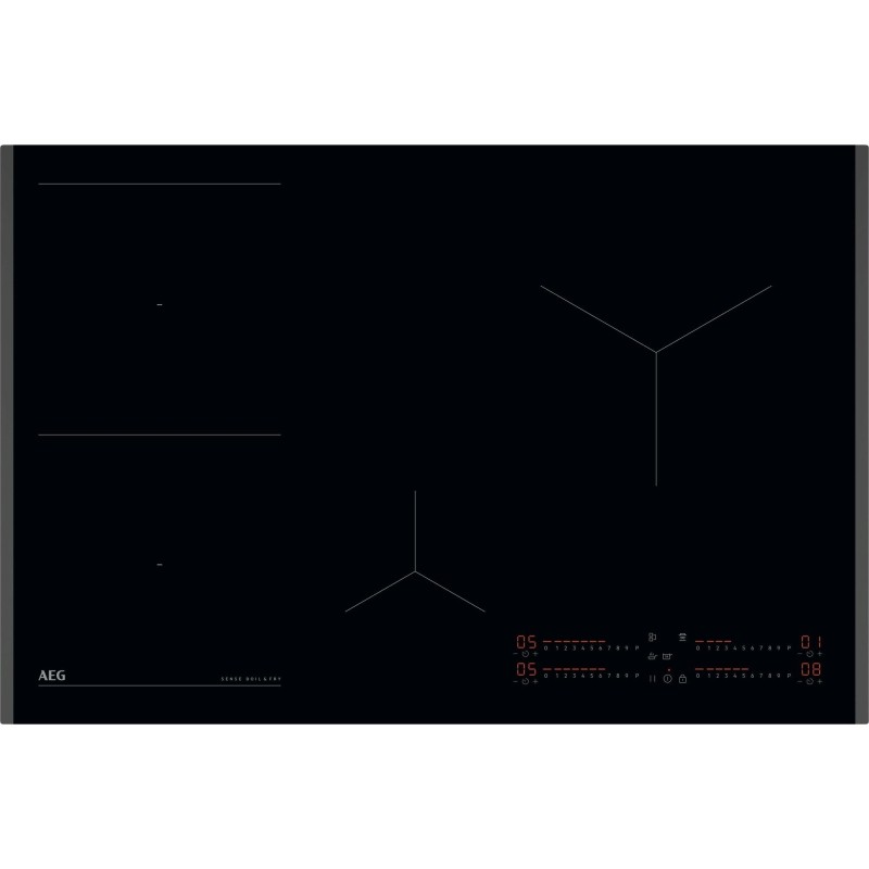 AEG TI84IB30FB Negro Integrado 80 cm Con placa de inducción 4 zona(s)