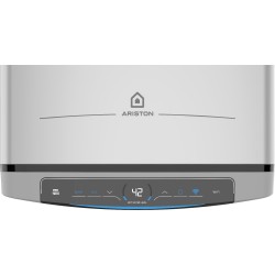 Ariston VELIS tech dry WIFI Horizontal Vertical Depósito (almacenamiento de agua) Sistema de calentador único Negro, Blanco