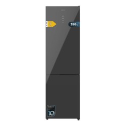 Cecotec Bolero CoolMarket Combi 356 Grey Glass E Independiente 356 L Gris
