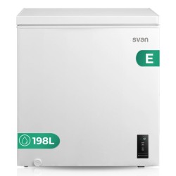 SVAN SCH2003EDC congelador Arcón congelador Independiente 198 L Blanco