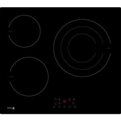 Fagor 3VFT-30AC hobs Negro Integrado 60 cm Cerámico 3 zona(s)
