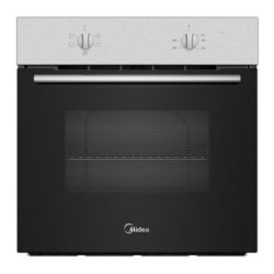 Midea MBO65M40M0-X ST horno 70 L 2100 W Negro, Acero inoxidable