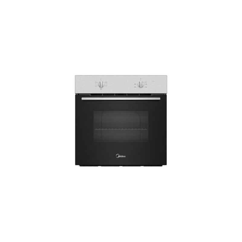 Midea MBO65M40M0-X ST horno 70 L 2100 W Negro, Acero inoxidable
