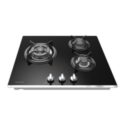 Aspes AGW3601N hobs Negro Integrado 60 cm Encimera de gas 3 zona(s)