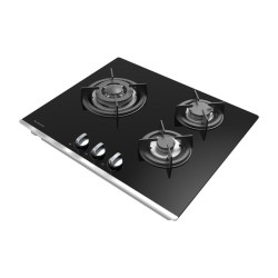Aspes AGW3601N hobs Negro Integrado 60 cm Encimera de gas 3 zona(s)