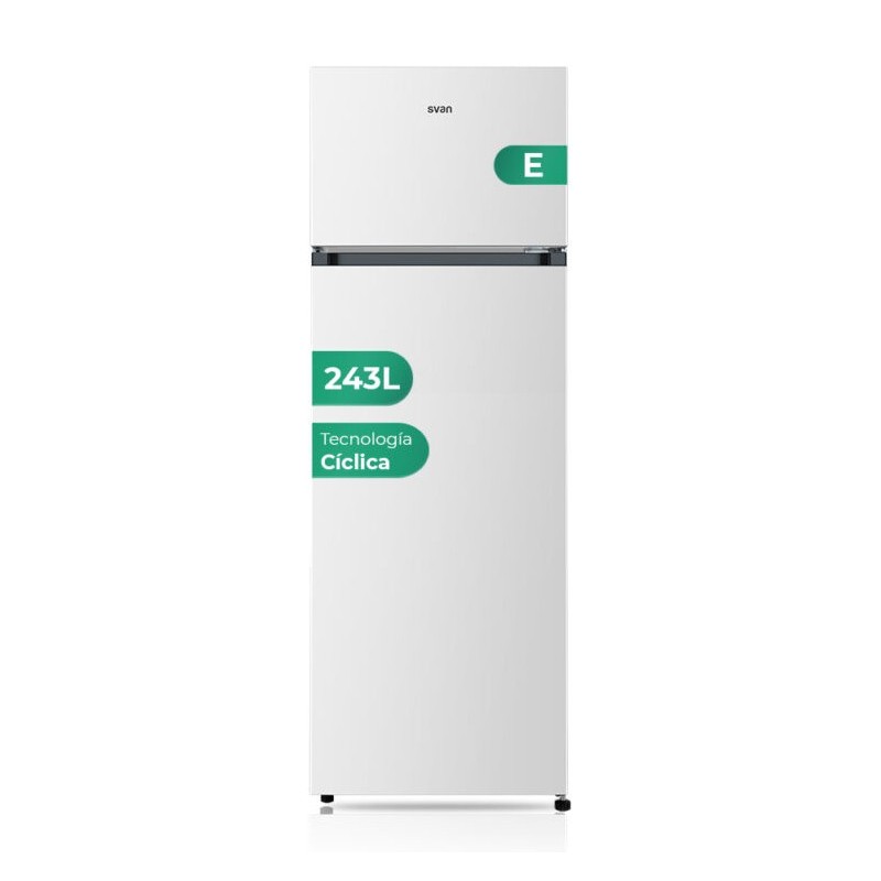 SVAN SF165501E nevera y congelador Independiente 243 L Blanco
