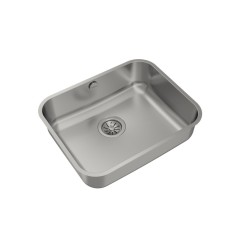 Teka BE 50.40 MAX Fregadero encastrado bajo encimera Rectangular Acero inoxidable