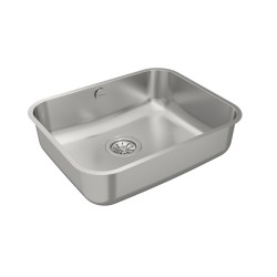 Teka BE 50.40 MAX Fregadero encastrado bajo encimera Rectangular Acero inoxidable