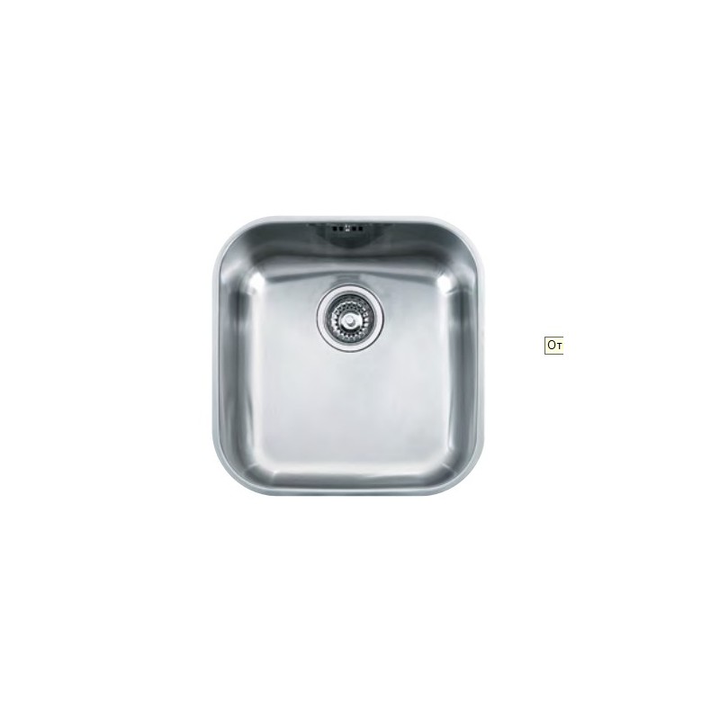 Mepamsa 122.0667.807 fregadero Lavabo sobre-encimera Plaza Acero inoxidable