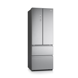 Hisense RF632N4AIC1 nevera puerta lado a lado Independiente 485 L Plata, Acero inoxidable
