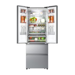 Hisense RF632N4AIC1 nevera puerta lado a lado Independiente 485 L Plata, Acero inoxidable