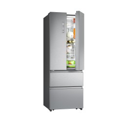 Hisense RF632N4AIC1 nevera puerta lado a lado Independiente 485 L Plata, Acero inoxidable