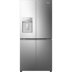 Hisense RQ5P470SYID nevera puerta lado a lado Independiente 483 L Acero inoxidable