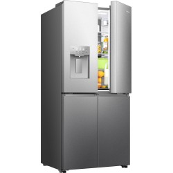 Hisense RQ5P470SYID nevera puerta lado a lado Independiente 483 L Acero inoxidable