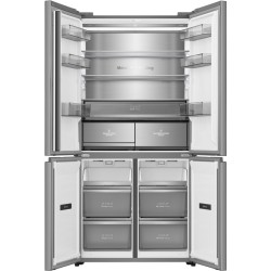 Hisense RQ5P605NSVE nevera puerta lado a lado Independiente 591 L Acero inoxidable