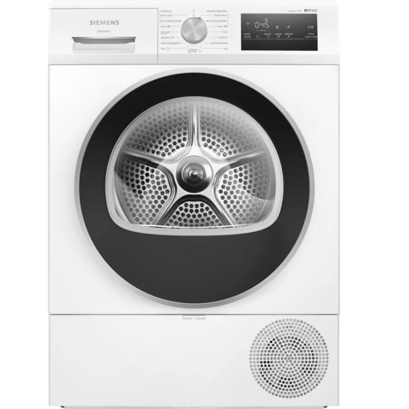 Siemens iQ300 WT45HV00ES secadora Independiente Carga frontal 8 kg Blanco
