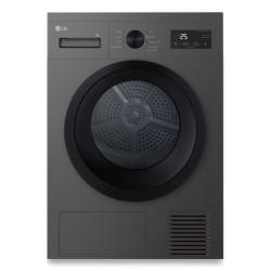 LG RHA1008NDK secadora Independiente Carga frontal 8 kg Plata