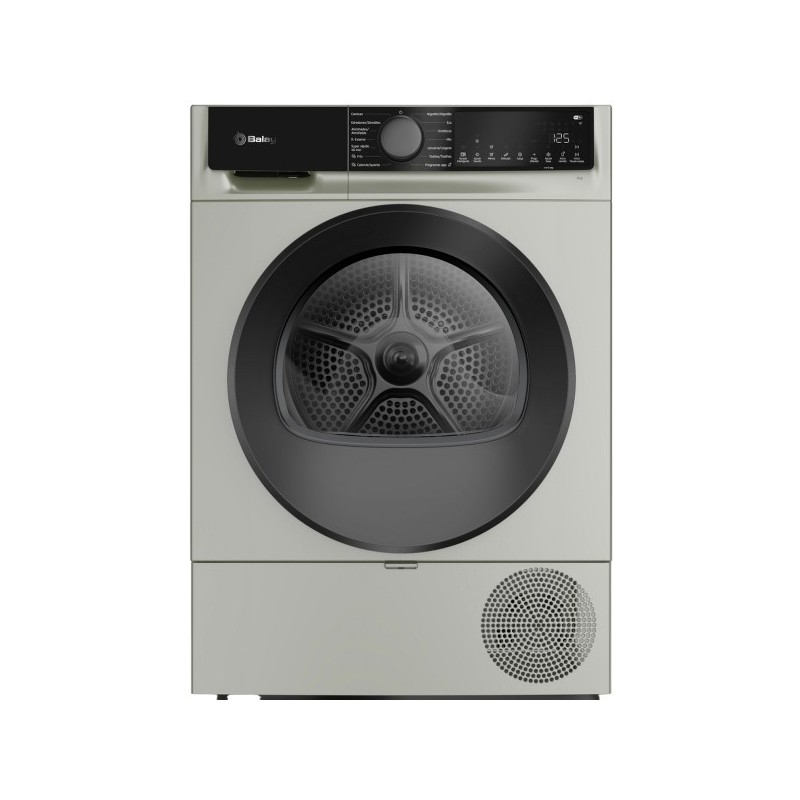 Balay 3SB093XC secadora Independiente Carga frontal 9 kg Acero inoxidable