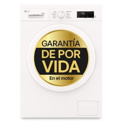 LG W4X1085NWH lavadora-secadora Independiente Carga frontal Blanco