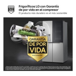 LG GMK960PY2E nevera puerta lado a lado Independiente 646 L Acero inoxidable