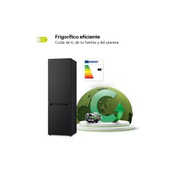 LG GBV3100CEP nevera y congelador Independiente 374 L Negro