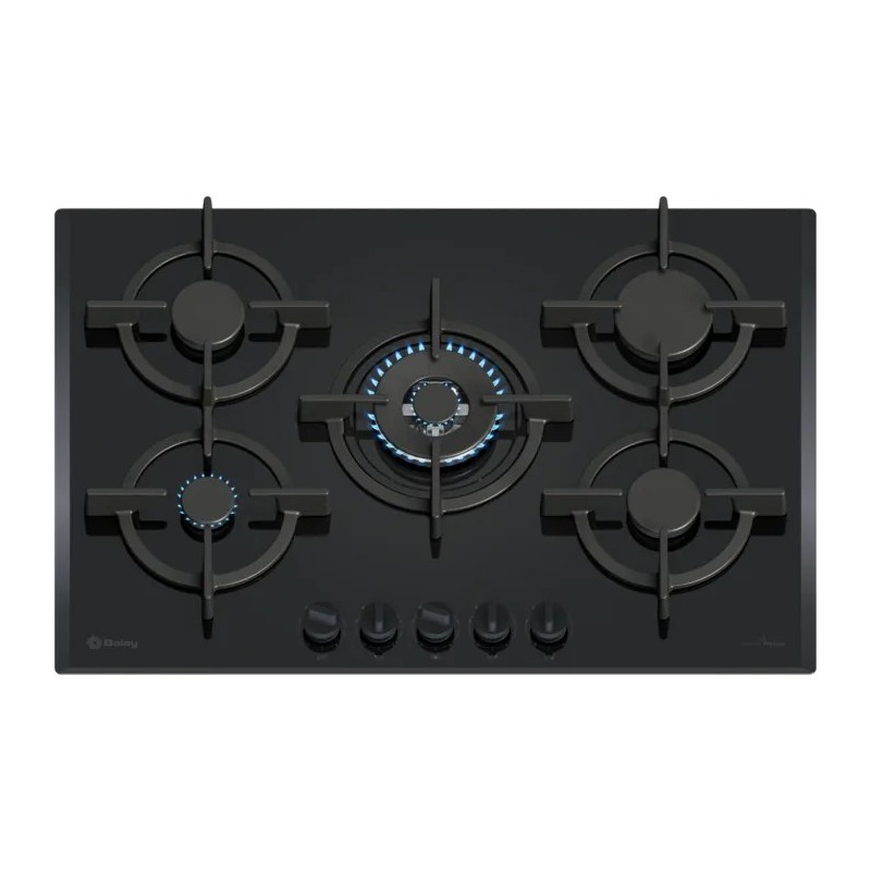 Balay 3ETG676RB hobs Negro Integrado 75 cm Encimera de gas 5 zona(s)