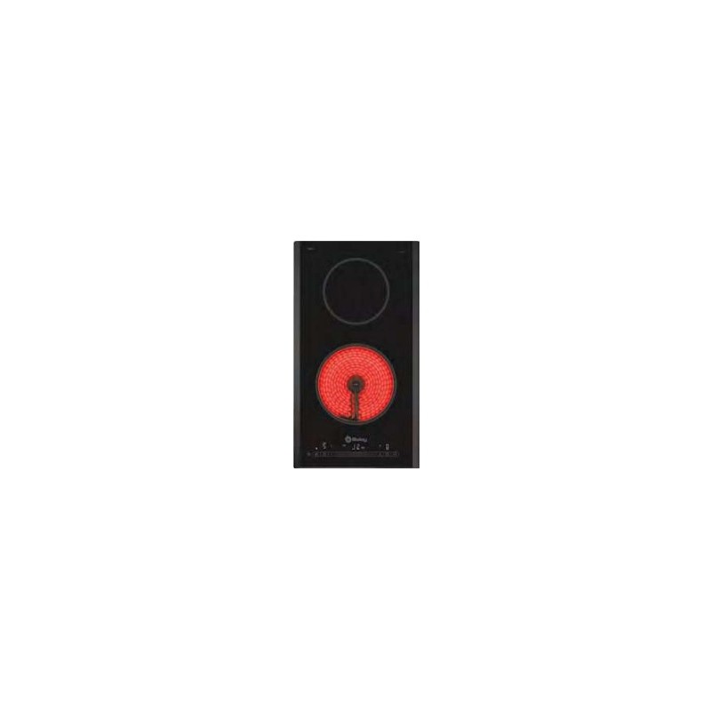 Balay 3EB731LQ hobs Negro Integrado 30 cm Cerámico 2 zona(s)
