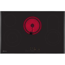 Balay 3EB786LQ hobs Negro Integrado 80 cm Cerámico 4 zona(s)