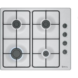 Balay 3ETX464BB hobs Acero inoxidable Integrado 58 cm Encimera de gas 4 zona(s)