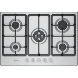 Balay 3ETX565CB Acero inoxidable Integrado 75 cm Encimera de gas 5 zona(s)