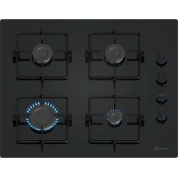 Balay 3ETG464SB hobs Negro Integrado 59 cm Encimera de gas 4 zona(s)