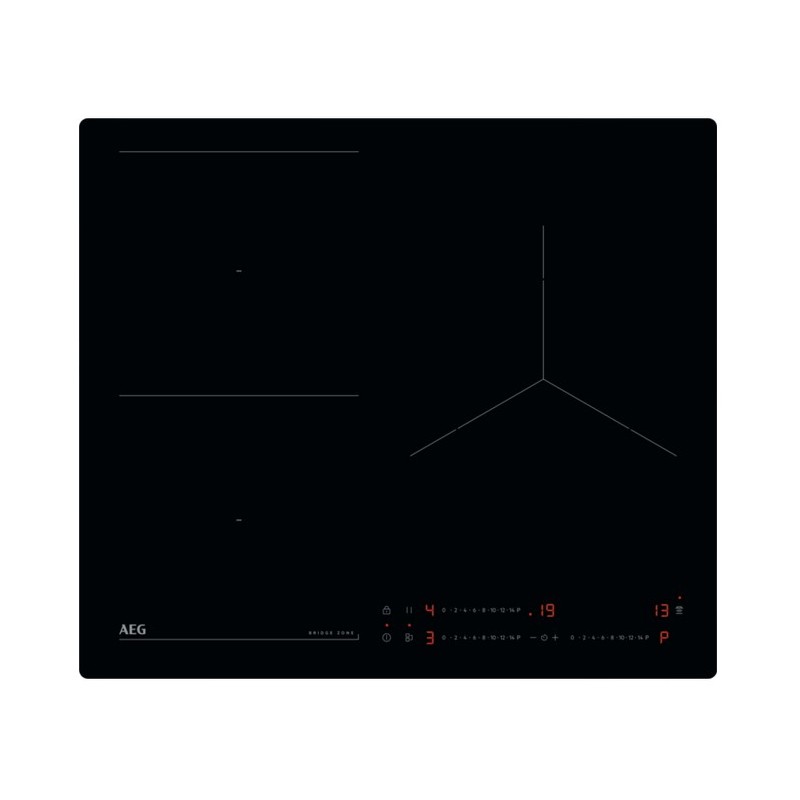 AEG TO63IQ0BIB Negro Integrado 60 cm Con placa de inducción 3 zona(s)