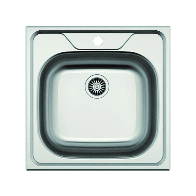 CATA CS-1 Lavabo sobre-encimera Plaza Acero inoxidable