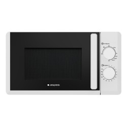 Aspes AMW2701G microondas Blanco Microondas con grill Encimera 20 L 700 W
