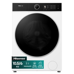 Hisense WD5I1045BWQ lavadora-secadora Independiente Carga frontal Blanco