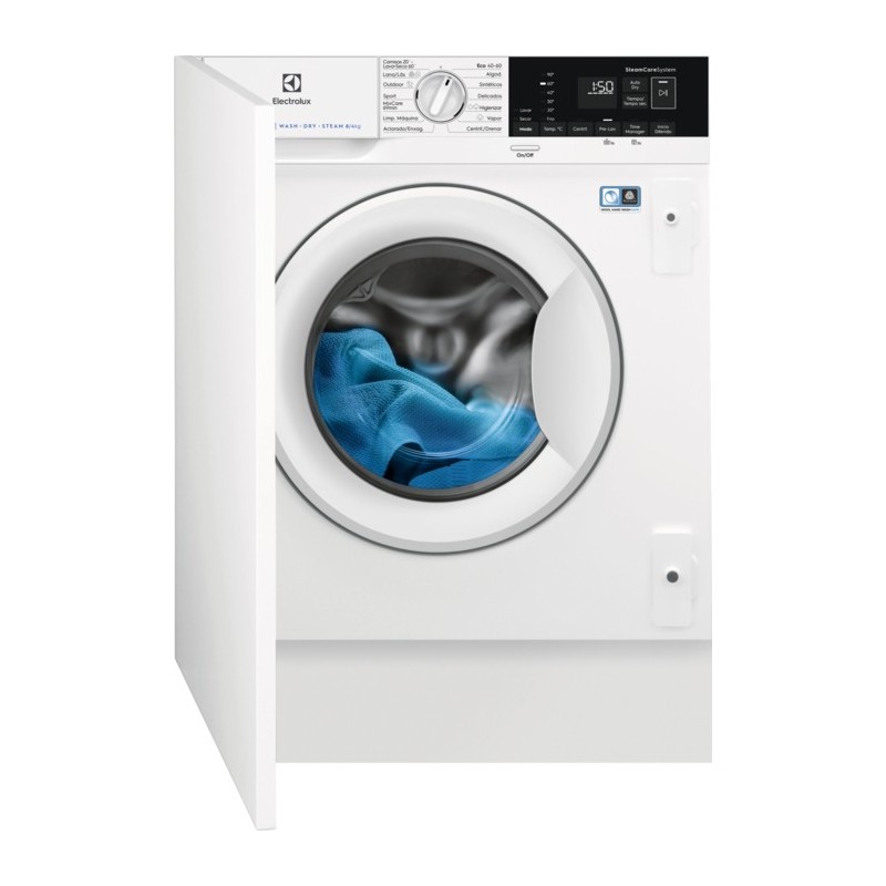 Electrolux Serie 700 EN7W4862OF lavadora-secadora Integrado Carga frontal Blanco