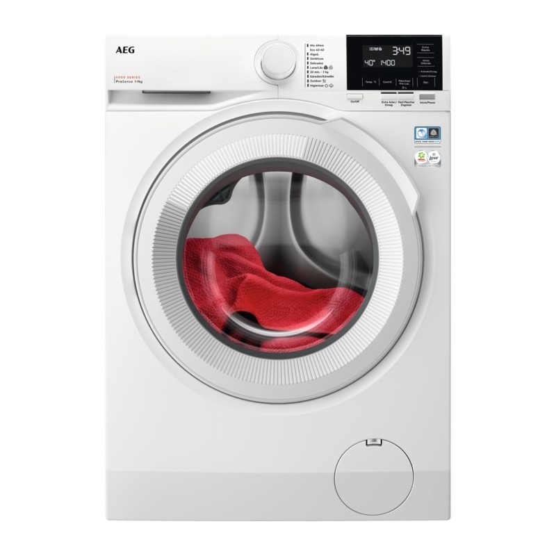 AEG Series 6000 LFR6194O2B lavadora Carga frontal 9 kg 1351 RPM Blanco
