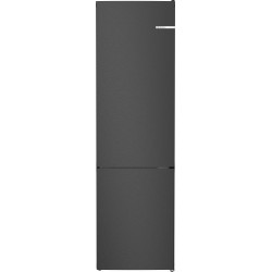 Bosch Serie 4 KGN392XCF nevera y congelador Independiente 363 L Negro