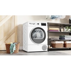 Bosch WTR85V00ES secadora Independiente Carga frontal 8 kg Blanco