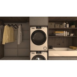 Haier HD80-E929E-S secadora Independiente Carga frontal 8 kg Blanco